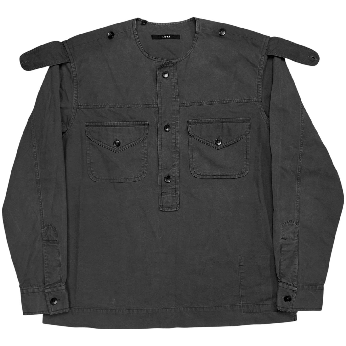Gucci By Tom Ford Miliary Cargo Shirt