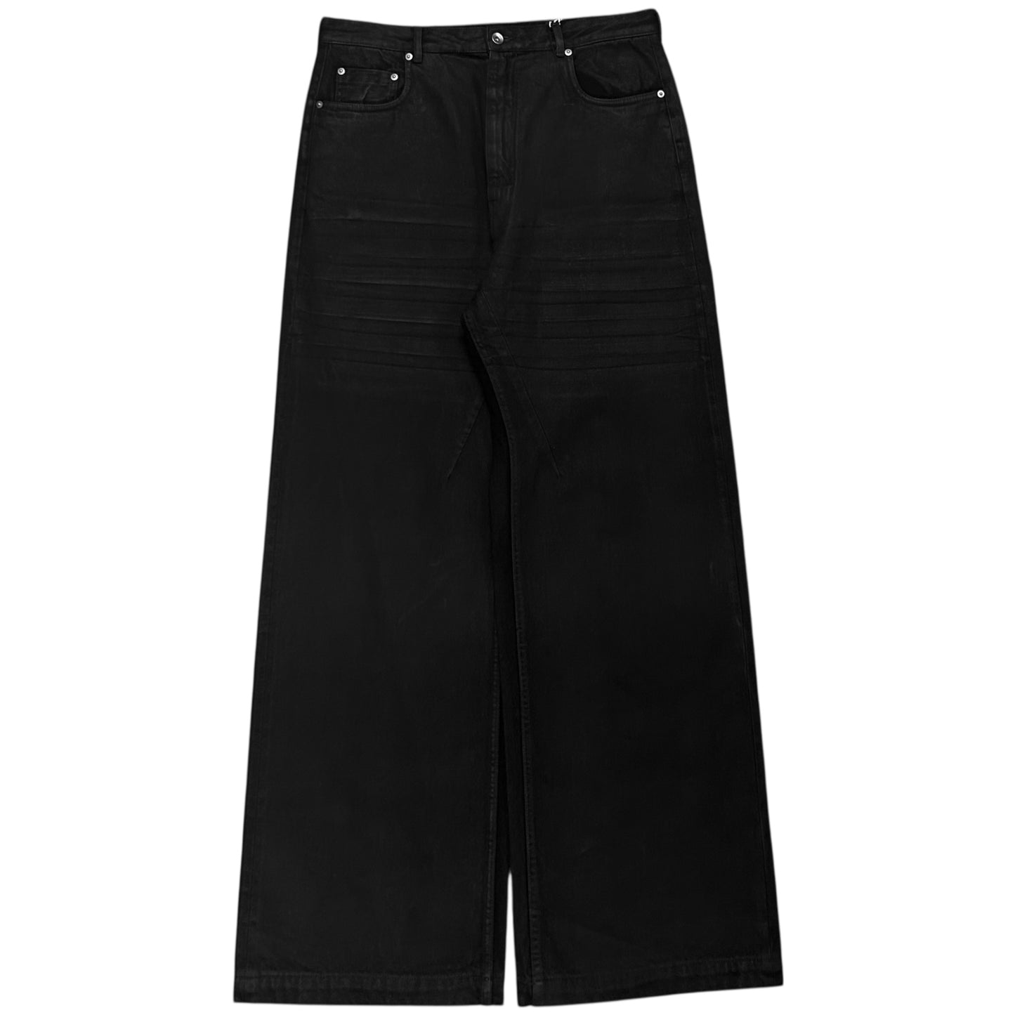 Rick Owens Waxed Geth Whiskers Jeans - SS24