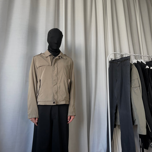 Prada Chest Panelled Flight Blouson - SS06