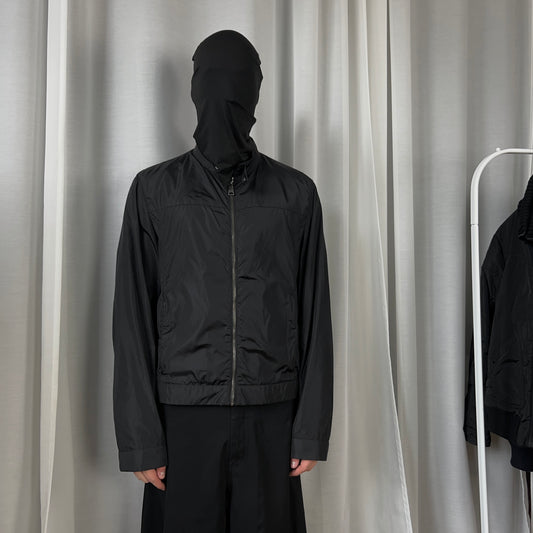 Prada Leather Strap Race Collar Blouson - SS11