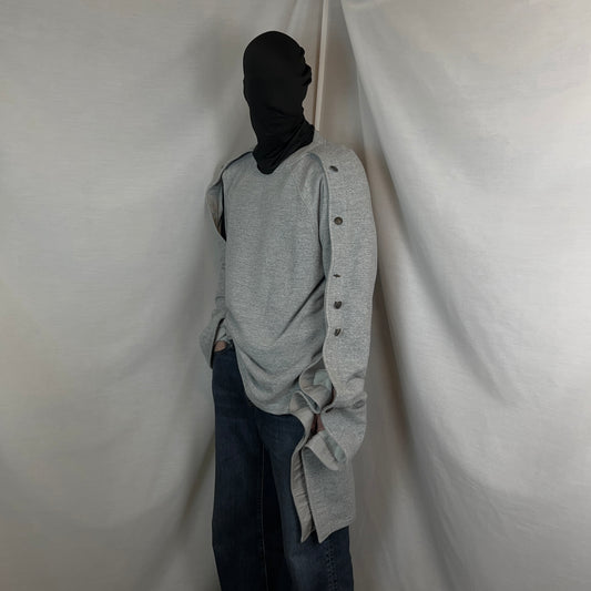 Y/Project Extended Sleeve Button Sweater - SS17