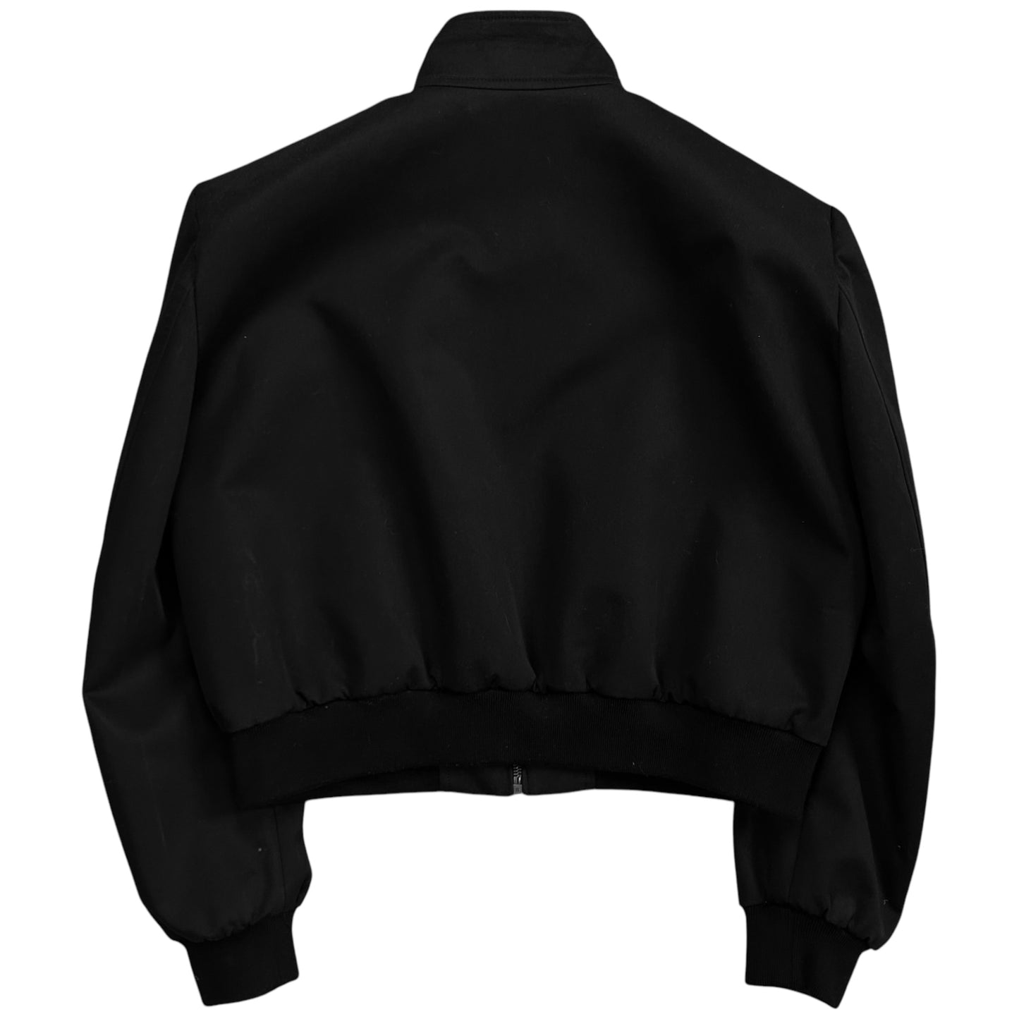 Balenciaga Cropped Flying Shoulders Harrington Jacket - SS17