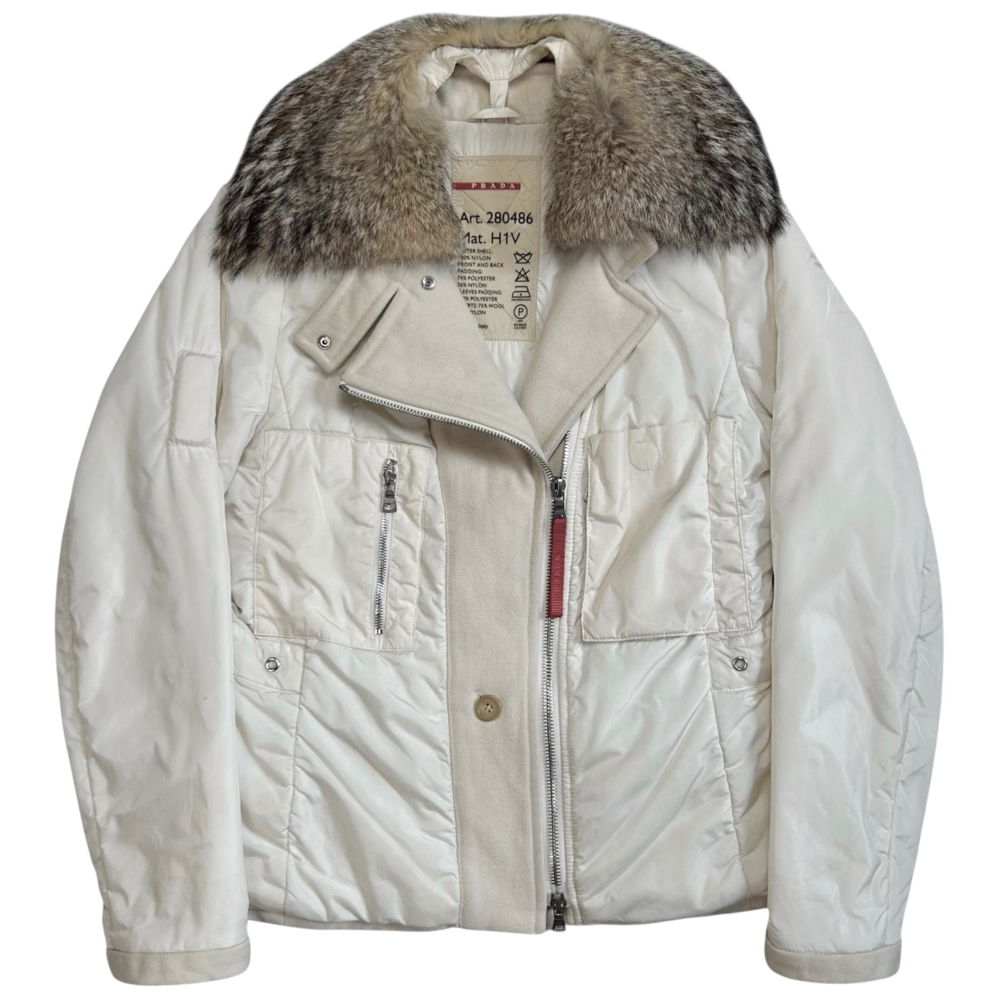 Prada Fur Collar Astro Jacket