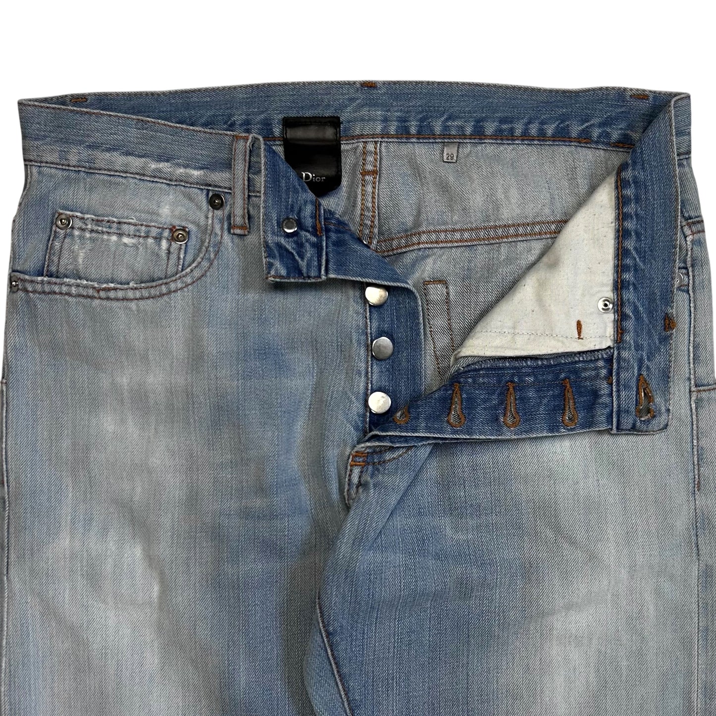 Dior Homme Washed Slim Jeans - SS06