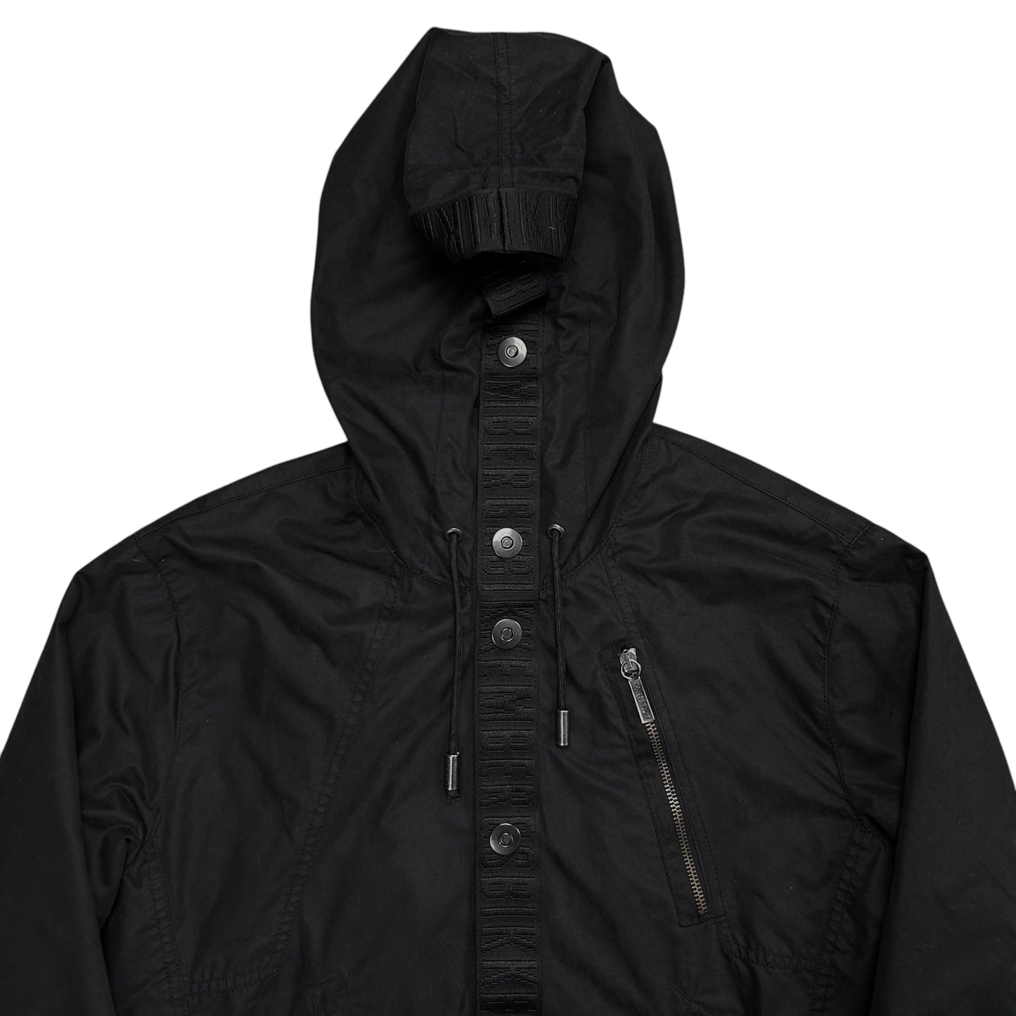 Dirk Bikkembergs Trimmed Snap Hood Blouson