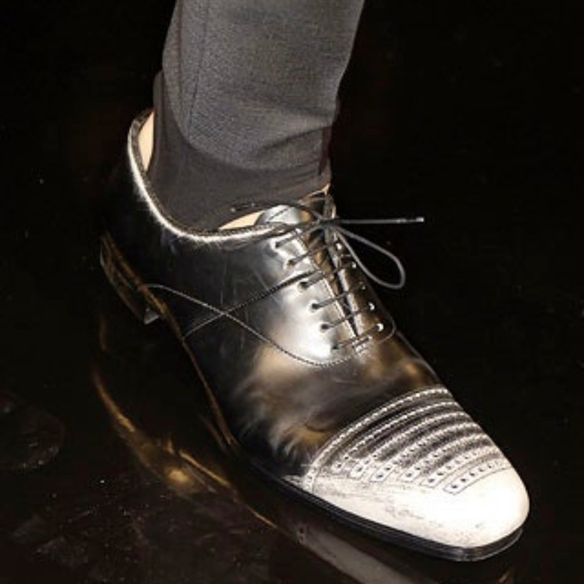 Prada Distressed Toe Derbies - AW07
