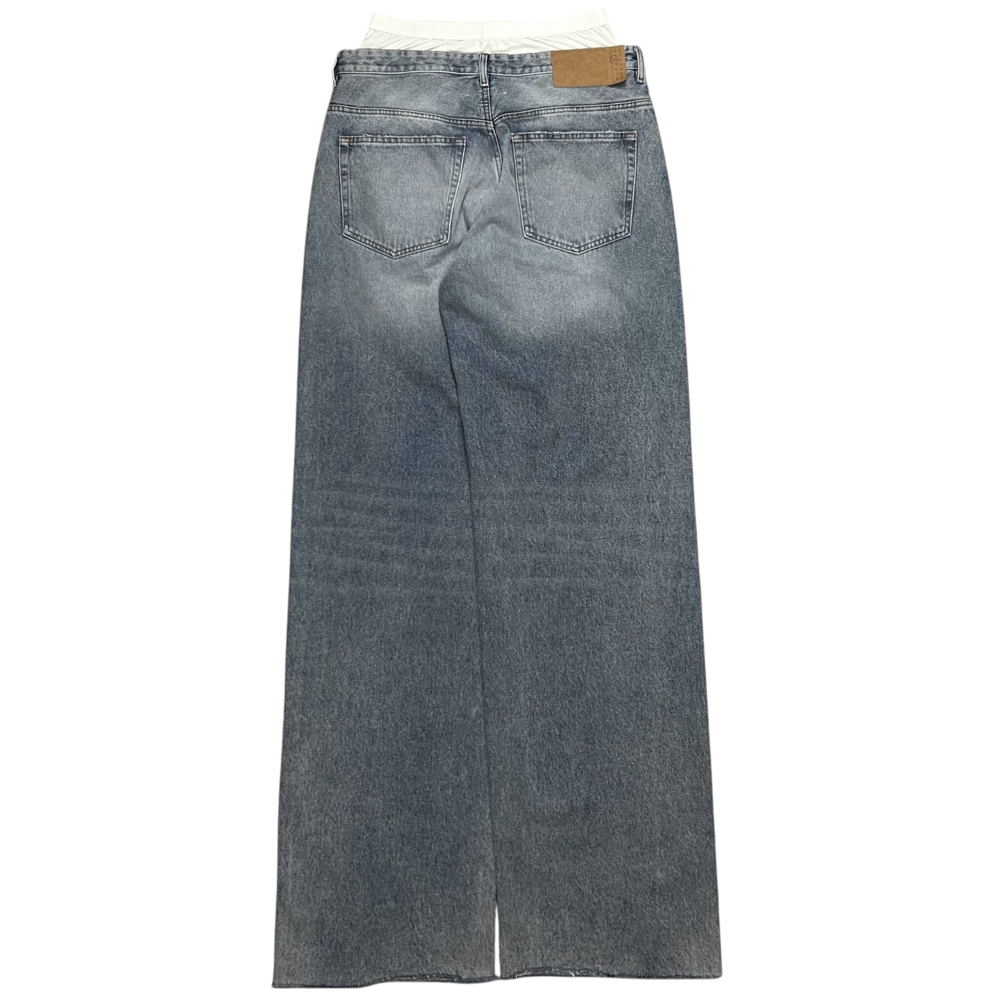 MM6 Maison Margiela Wide Boxershort Waist Jeans - AW23
