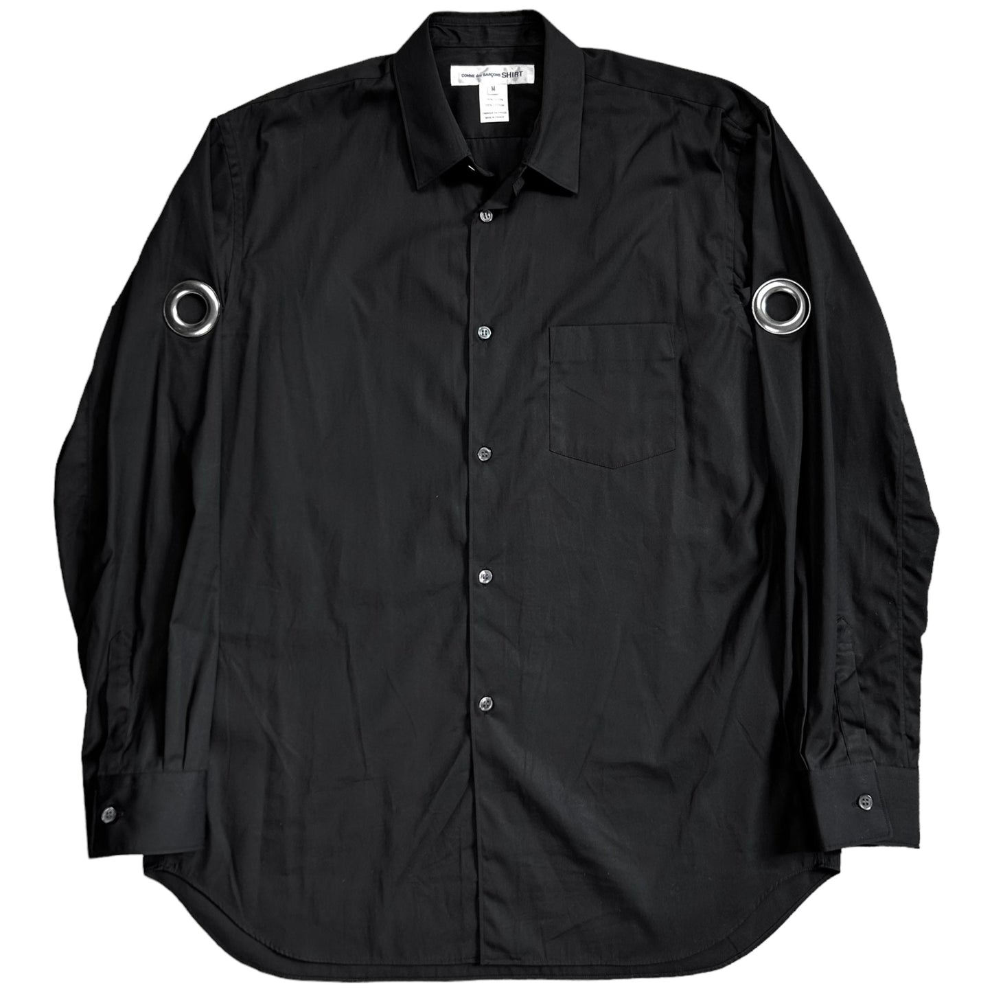 Comme des Garcons Shirt Giant Eyelet Sleeve Shirt - AW22