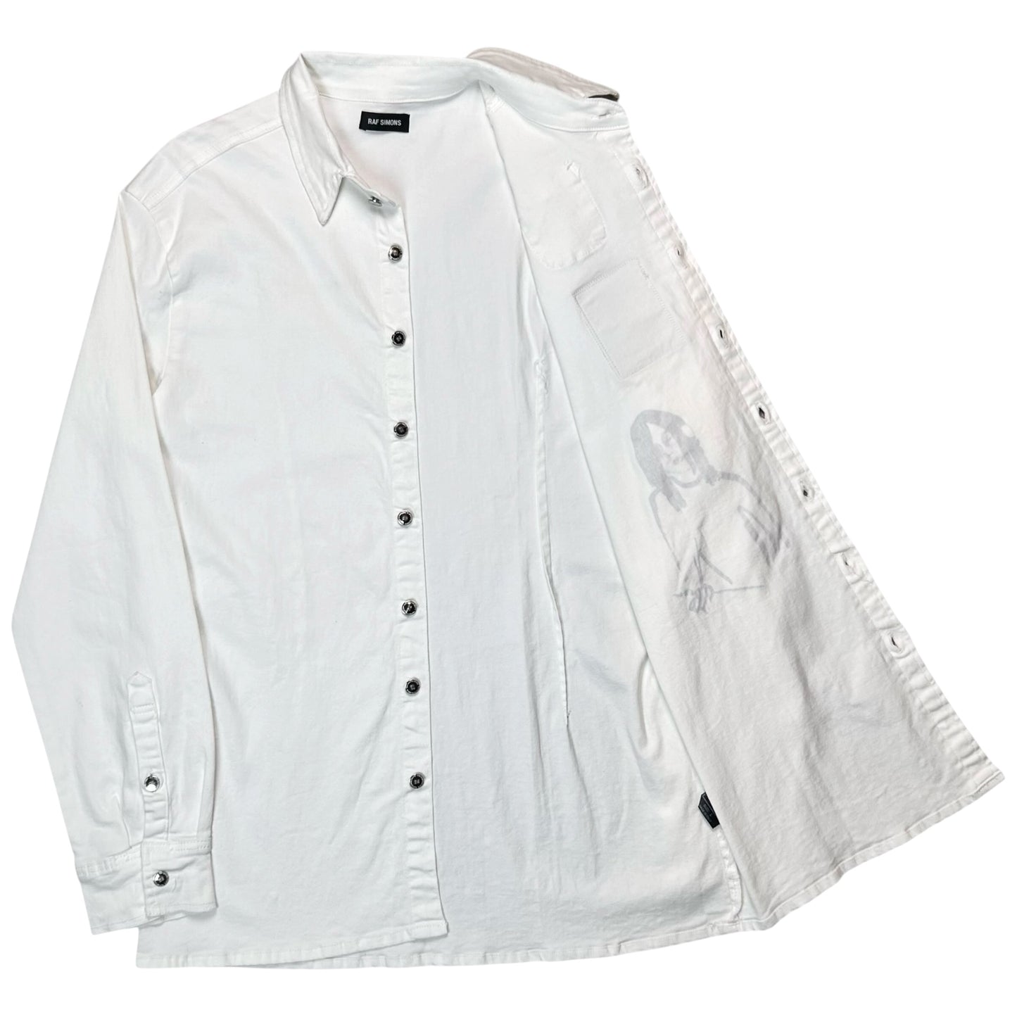 Raf Simons Guitar Boy RS Patch Denim Shirt - AW15