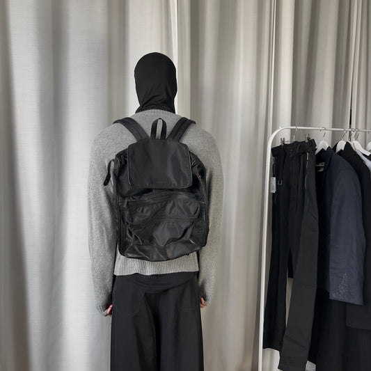 Y’Saccs Yohji Yamamoto Leather Embellished Bagpack