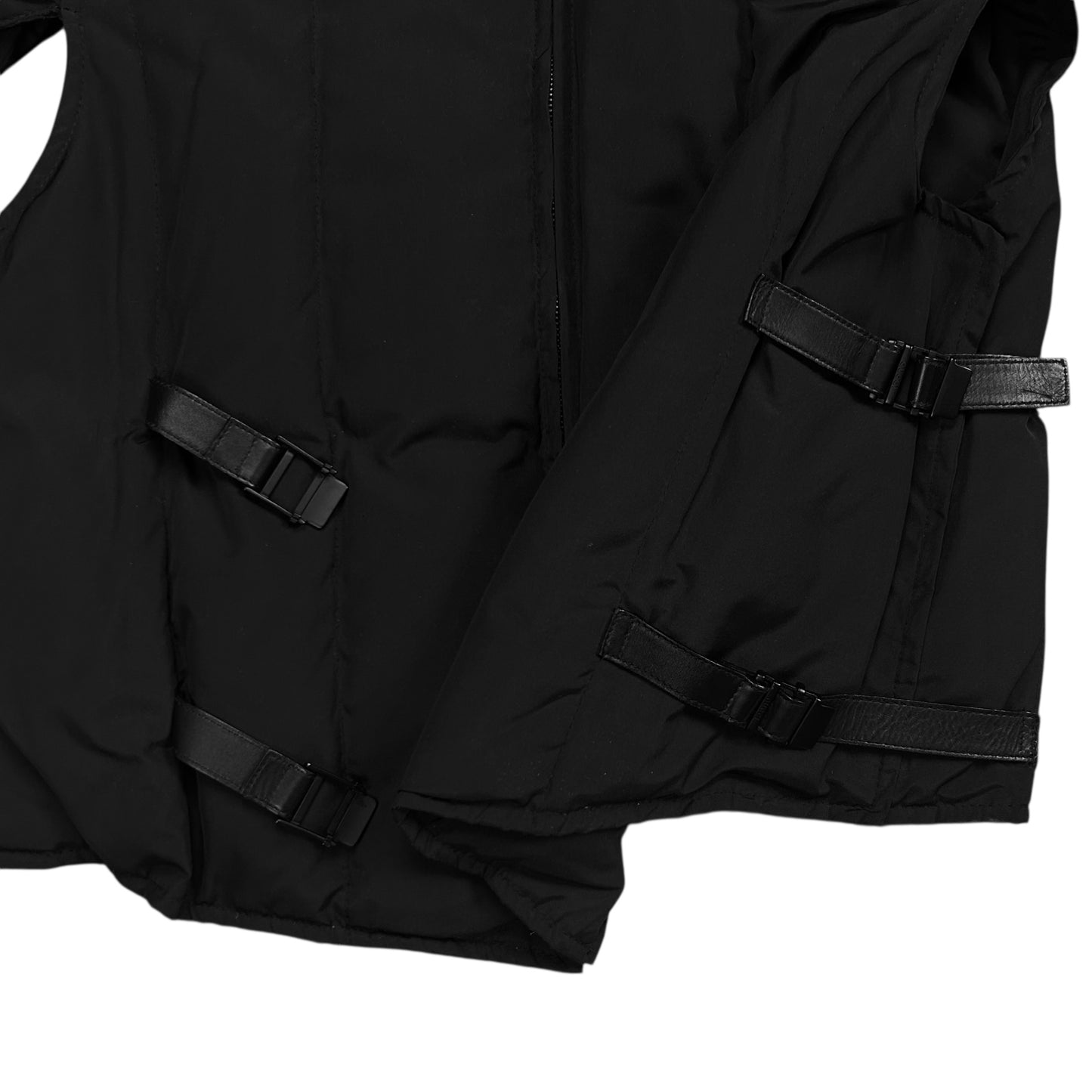 Gucci by Tom Ford Bondage Belt Puffer Jacket - AW99