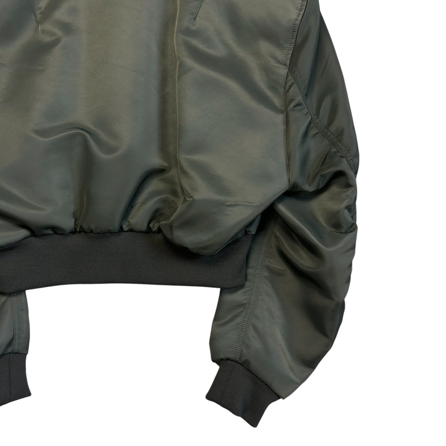 Balenciaga Padded Shoulders Runway Bomber Jacket - SS17