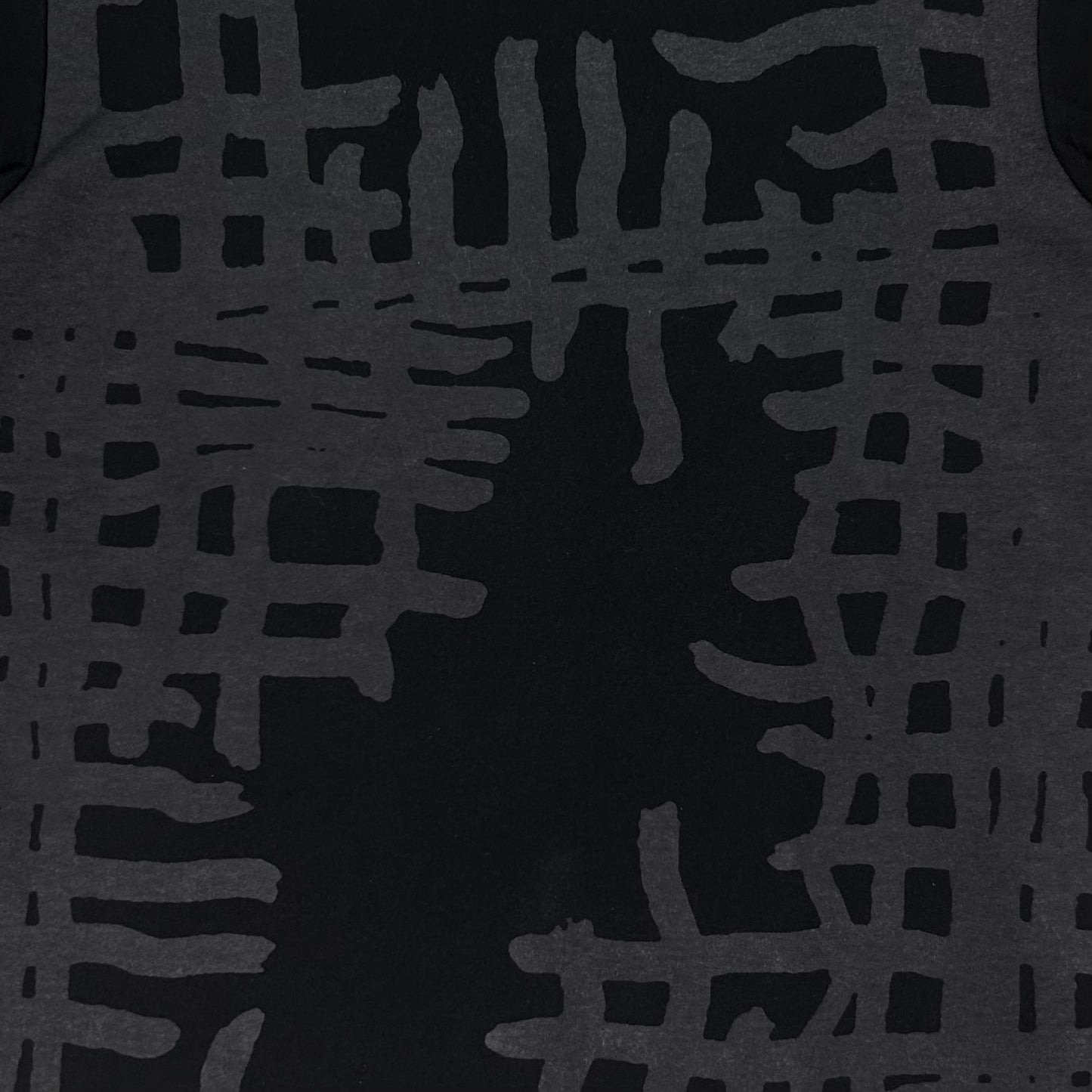 Comme des Garcons BLACK Grid Print T-Shirt - SS19