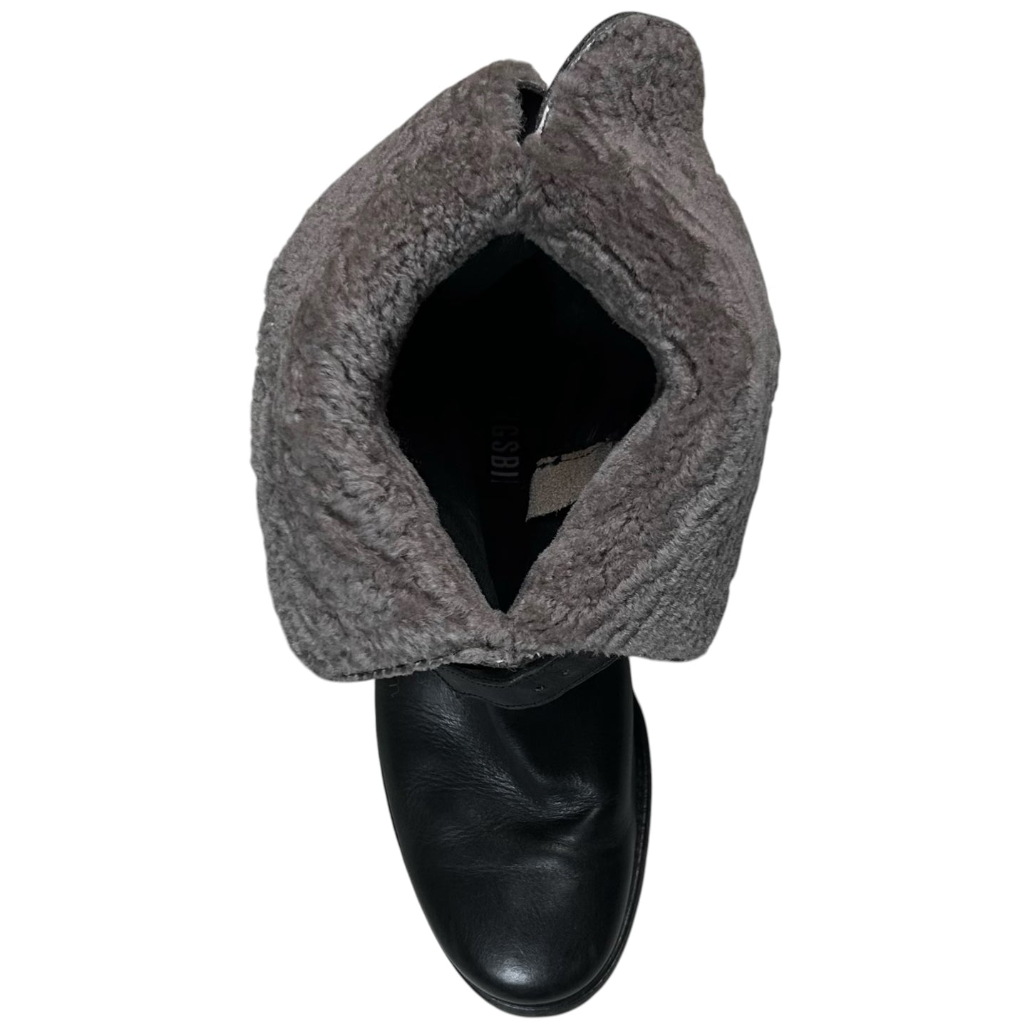Dirk Bikkembergs Sherpa Lined B-Heel Harness Strap Boots