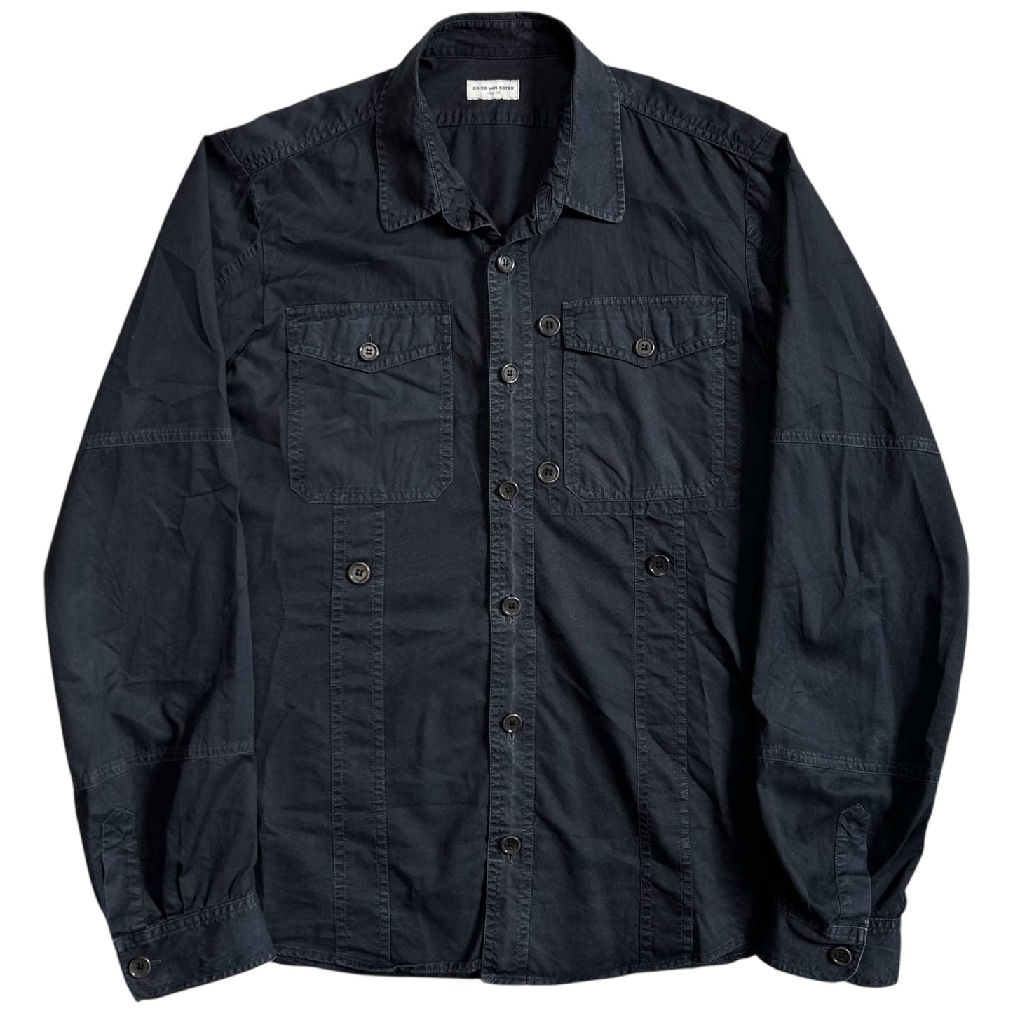Dries Van Noten Multi Button Cargo Shirt
