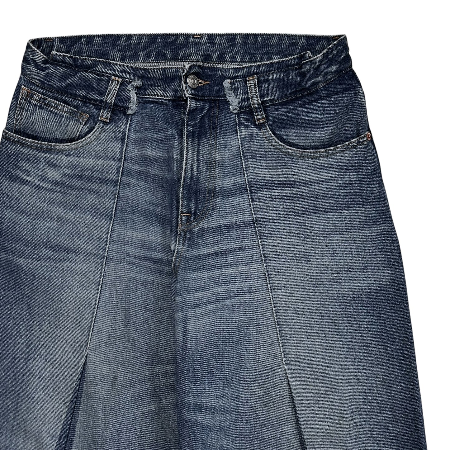 MM6 Maison Margiela Wide Distorted Dart Jeans - SS21