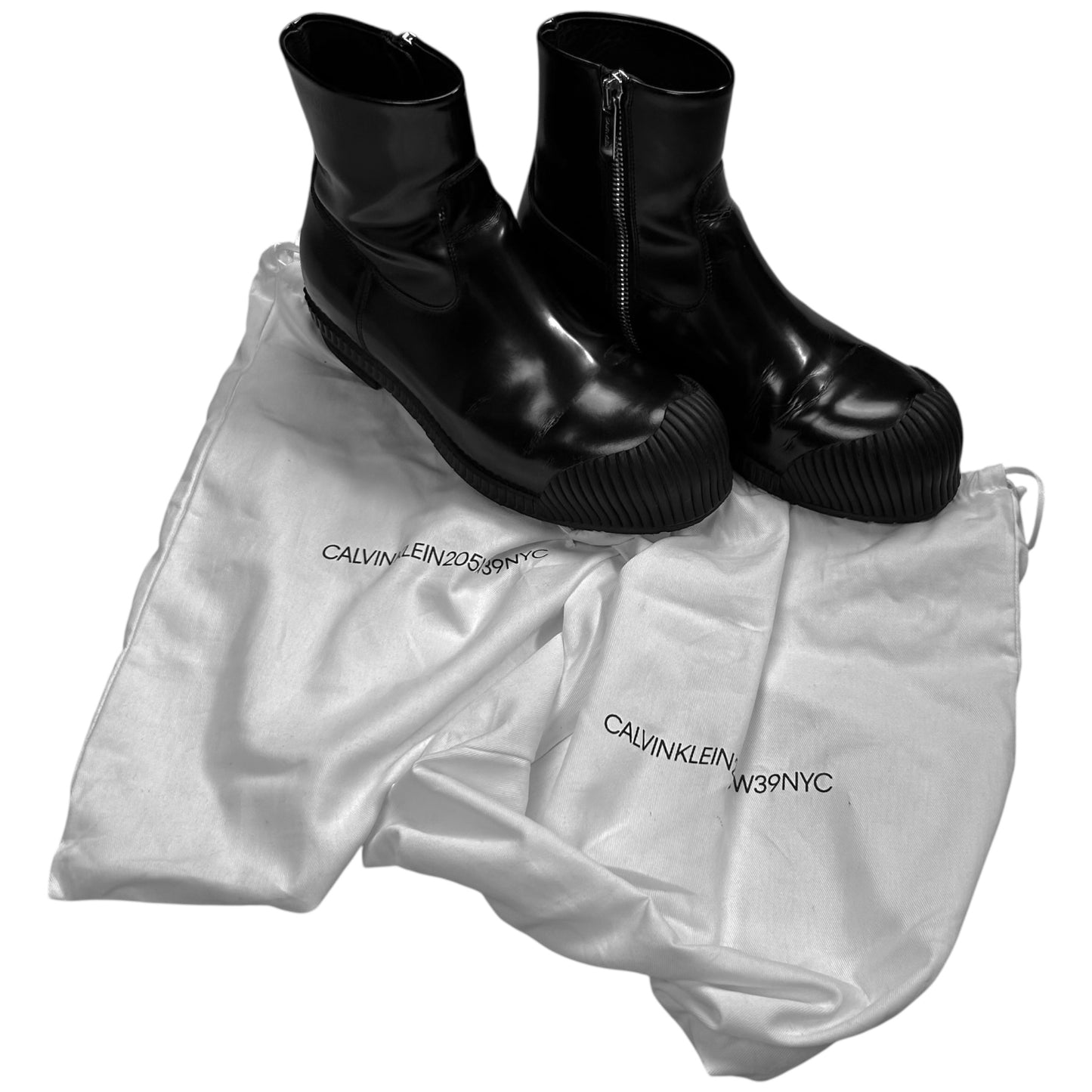 Calvin Klein 205W39NYC Spazzolato Fireman Boots - AW18