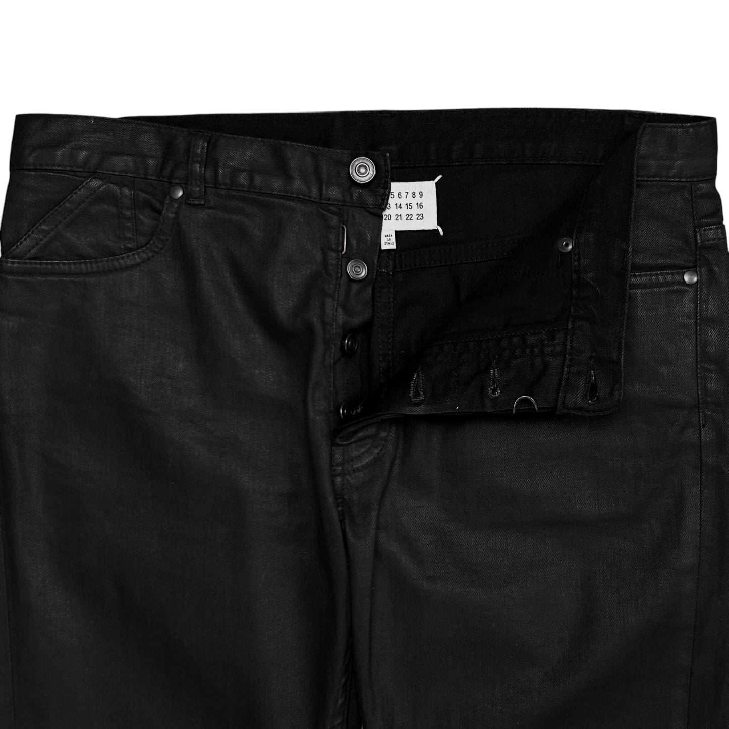 Maison Martin Margiela Waxed Rivet Jeans - SS14