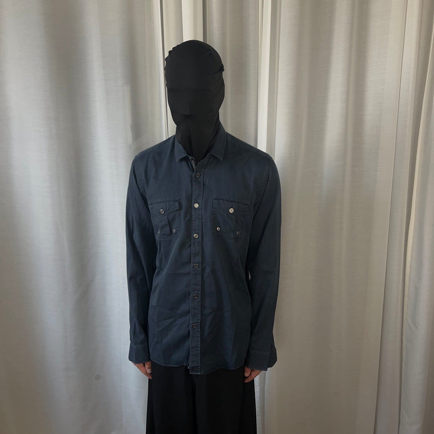 Gucci by Tom Ford Eyelet Cargo Shirt