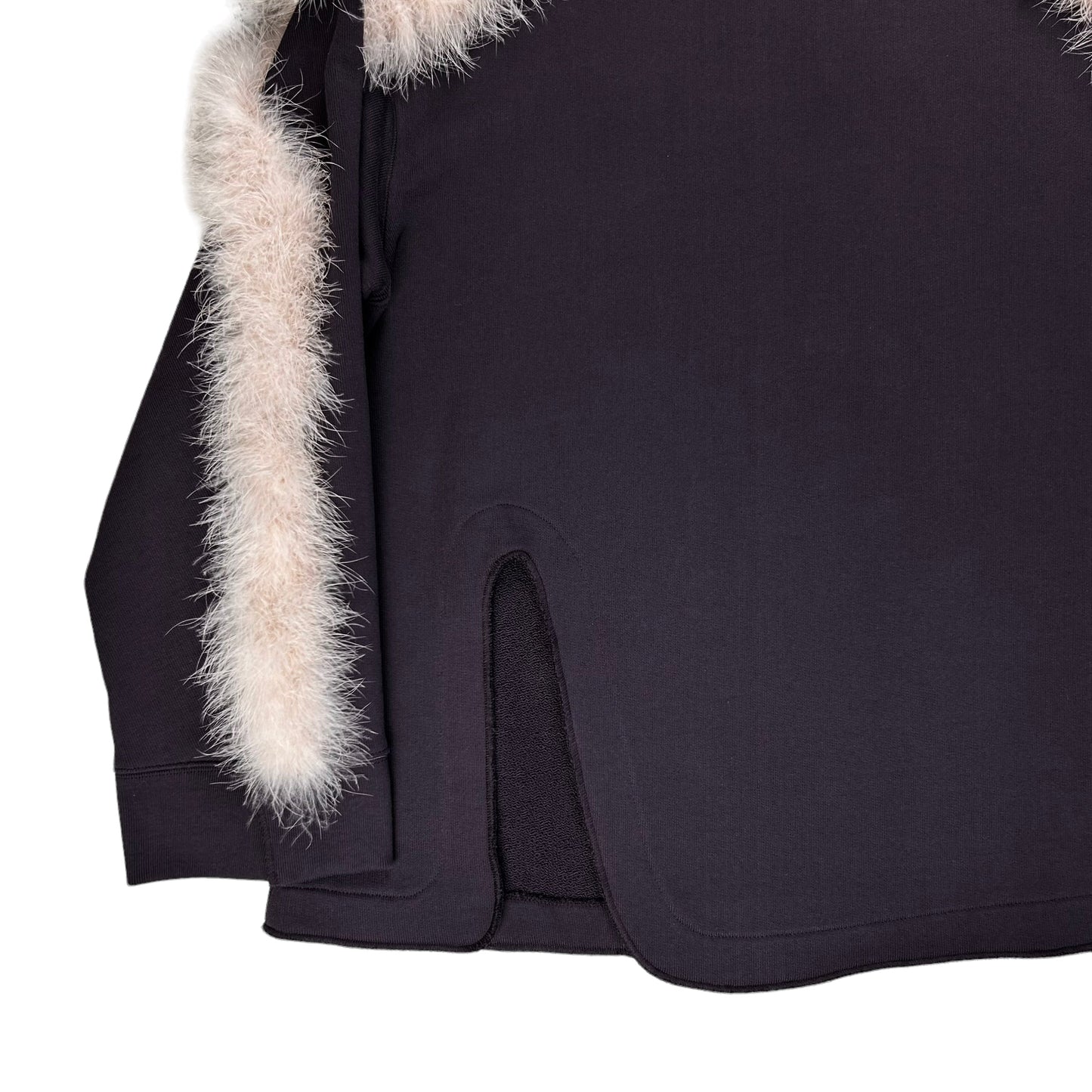Dries Van Noten Feather Trimmed Hawkins Sweater - AW21