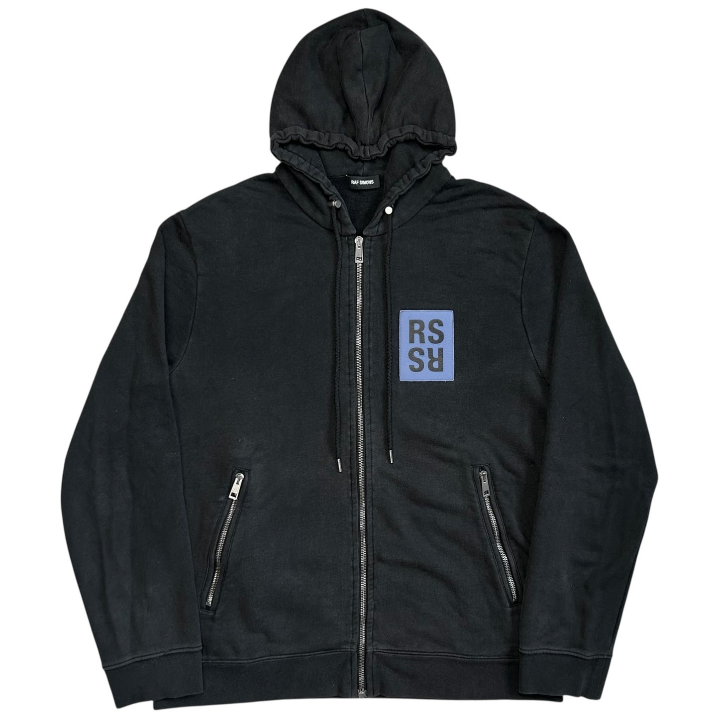 Raf Simons Newspaper RS Zip Hoodie - AW15