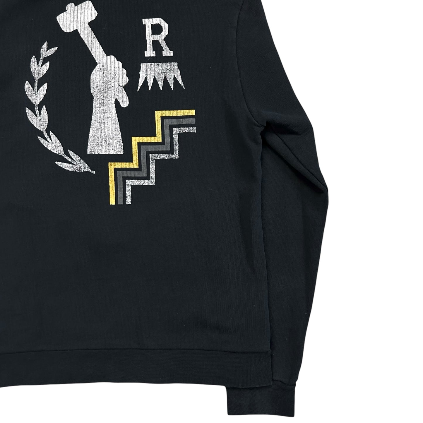 Raf Simons One 9 Nine 5 Print Hoodie