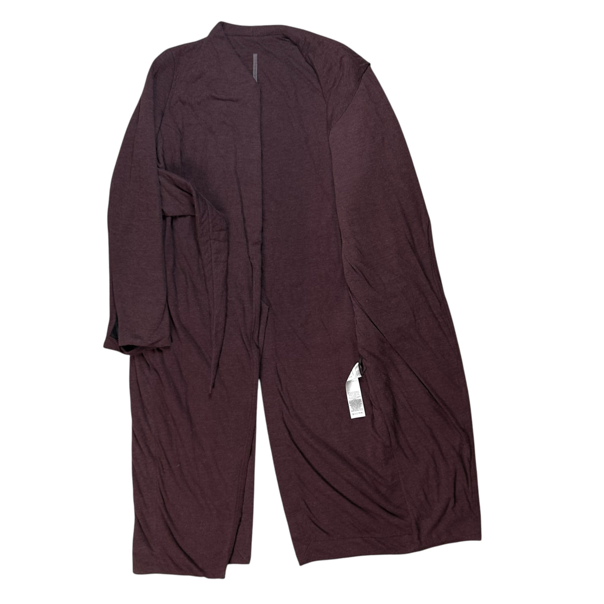 Rick Owens Belt Wrap Sisyphus Blood Coat - AW18
