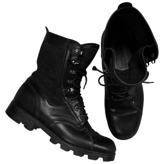 Maison Martin Margiela Stud Hook Combat Boots - AW14