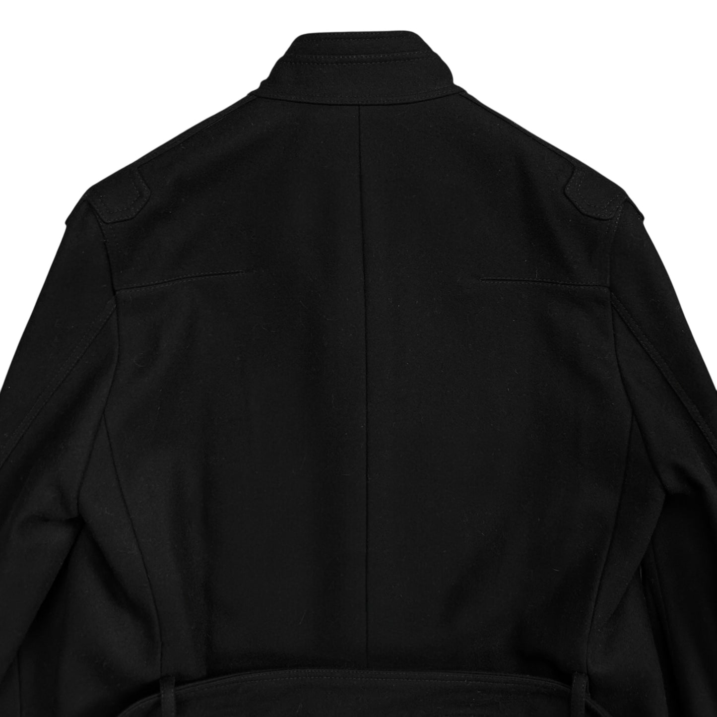 Dior Homme Belted Napoleon Wool Jacket - AW08