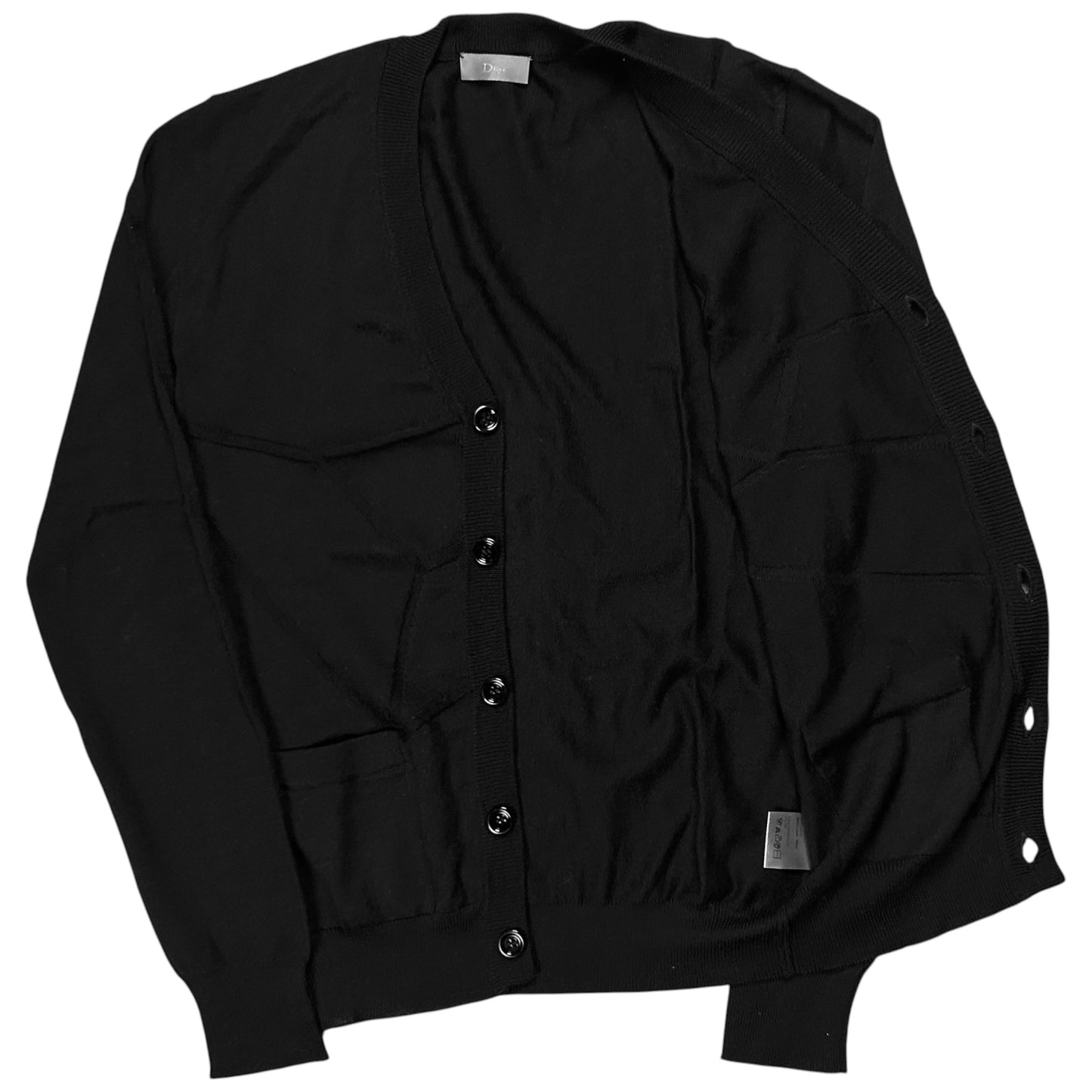 Dior Homme Pleated Pintuck Cardigan - SS09