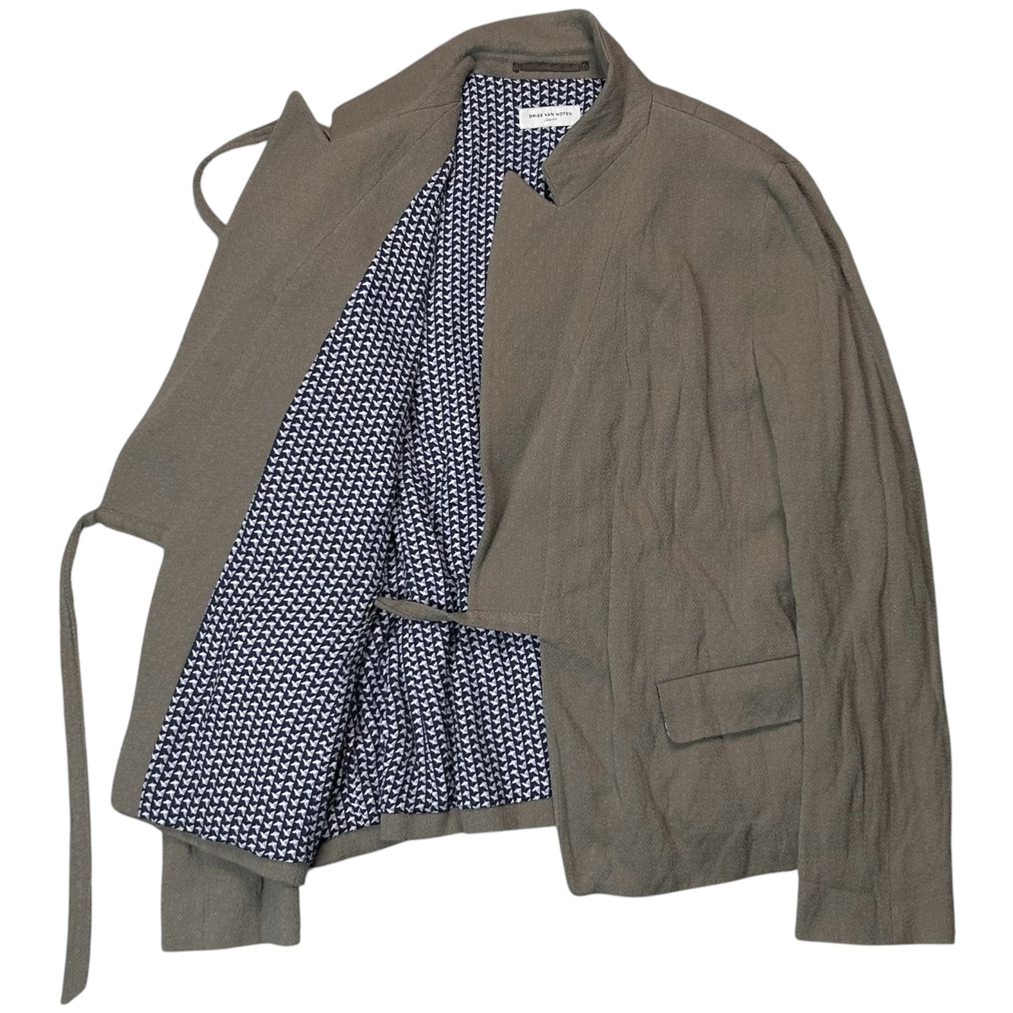 Dries Van Noten Deconstructed Strap Blazer - SS11