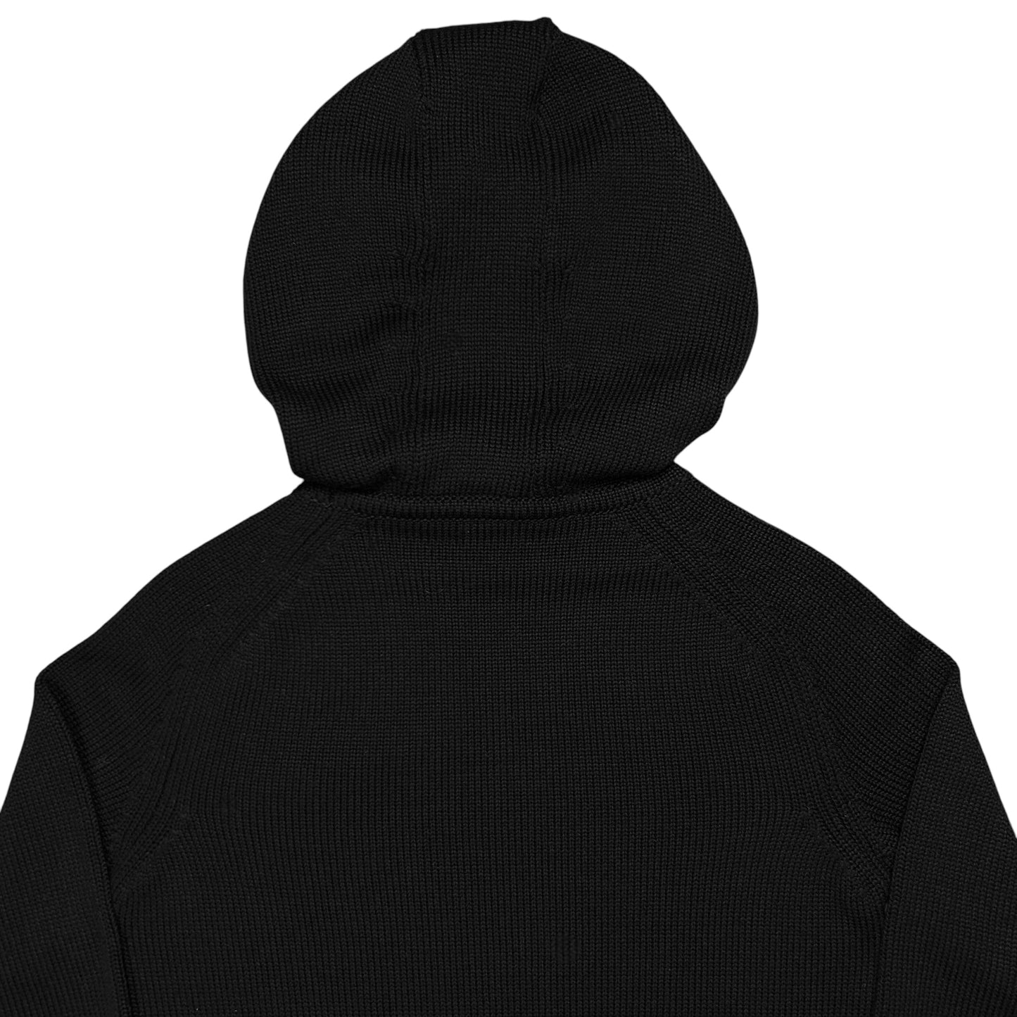 Dirk Bikkembergs Dual Textured Knit Hoodie