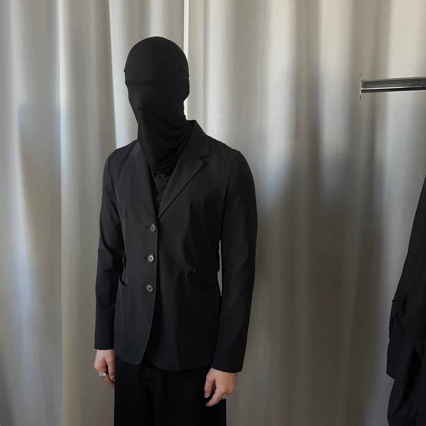 Prada Strap Belted Blazer
