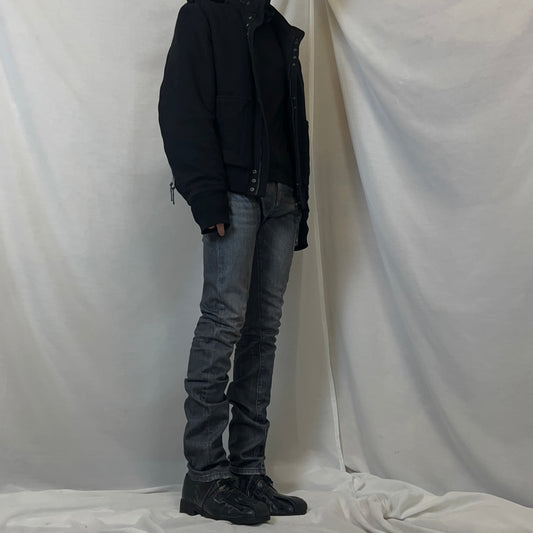 Maison Margiela Asymmetric Twisted Seam Sample Jeans - AW18