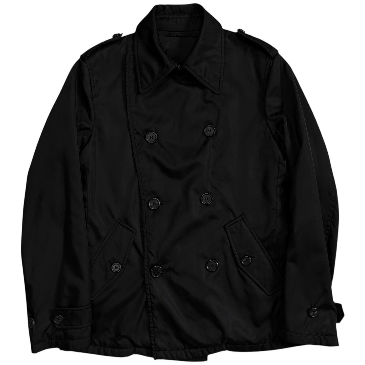 Prada Double Breasted Trench Jacket - AW08