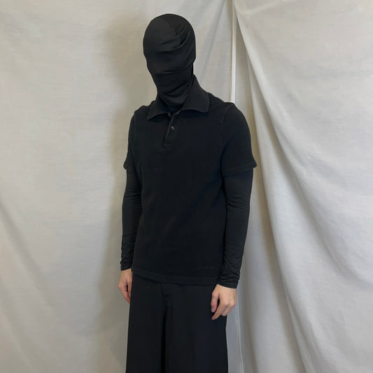 Balenciaga Waffle Polo Shirt - AW16