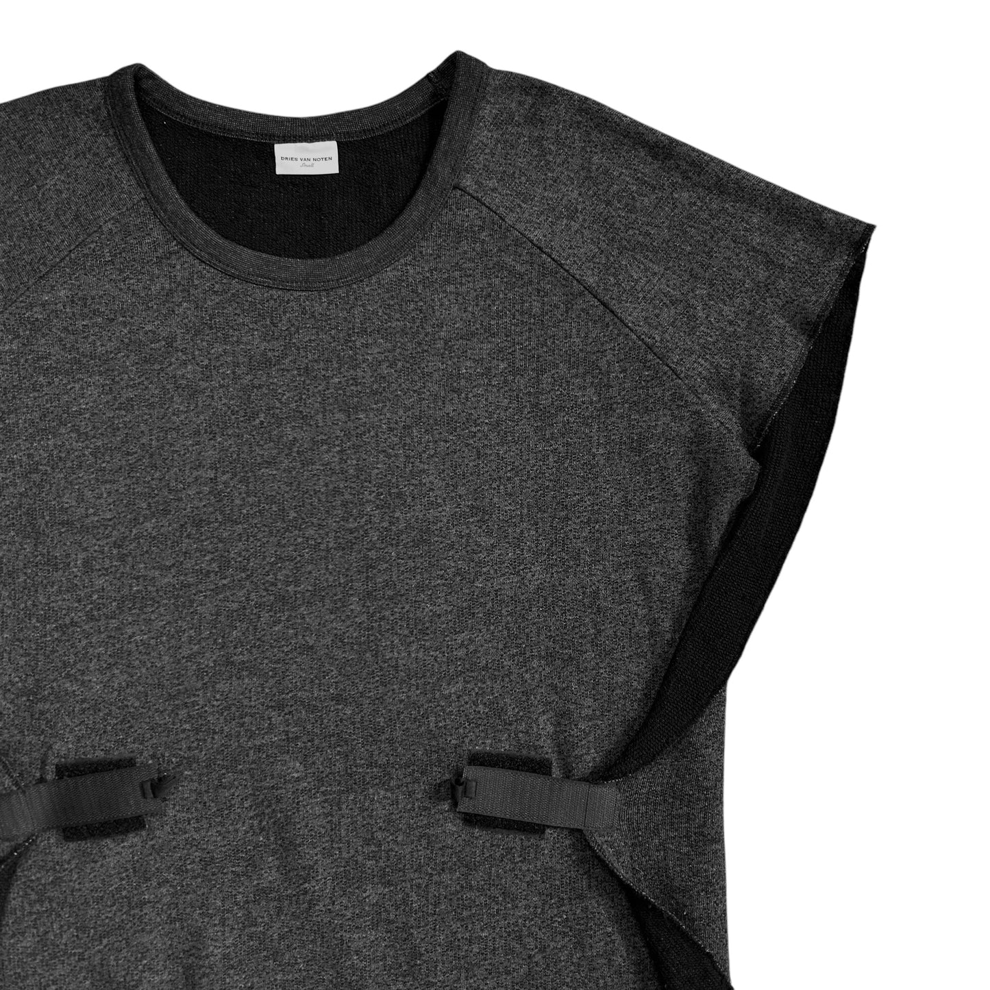 Dries Van Noten Velcro Strap Sleeveless Sweater - SS13