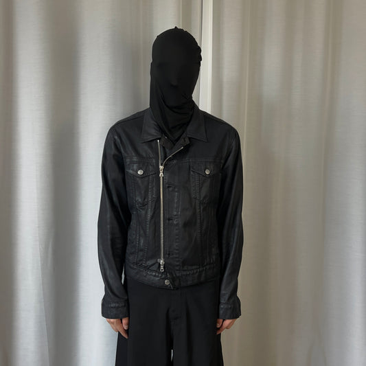 Dries Van Noten Waxed Zip Trucker Jacket - AW14