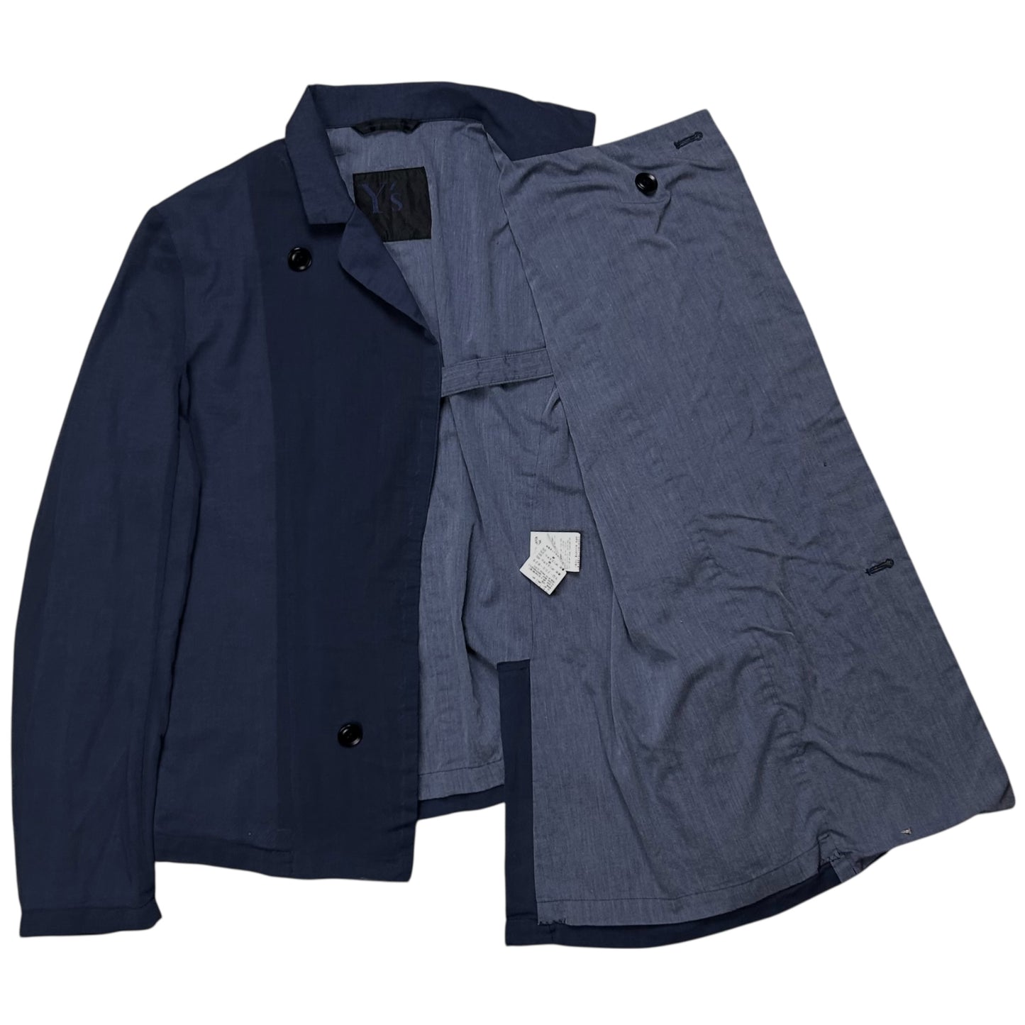 Y‘s by Yohji Yamamoto Deconstructed Asymmetric Blazer - SS03