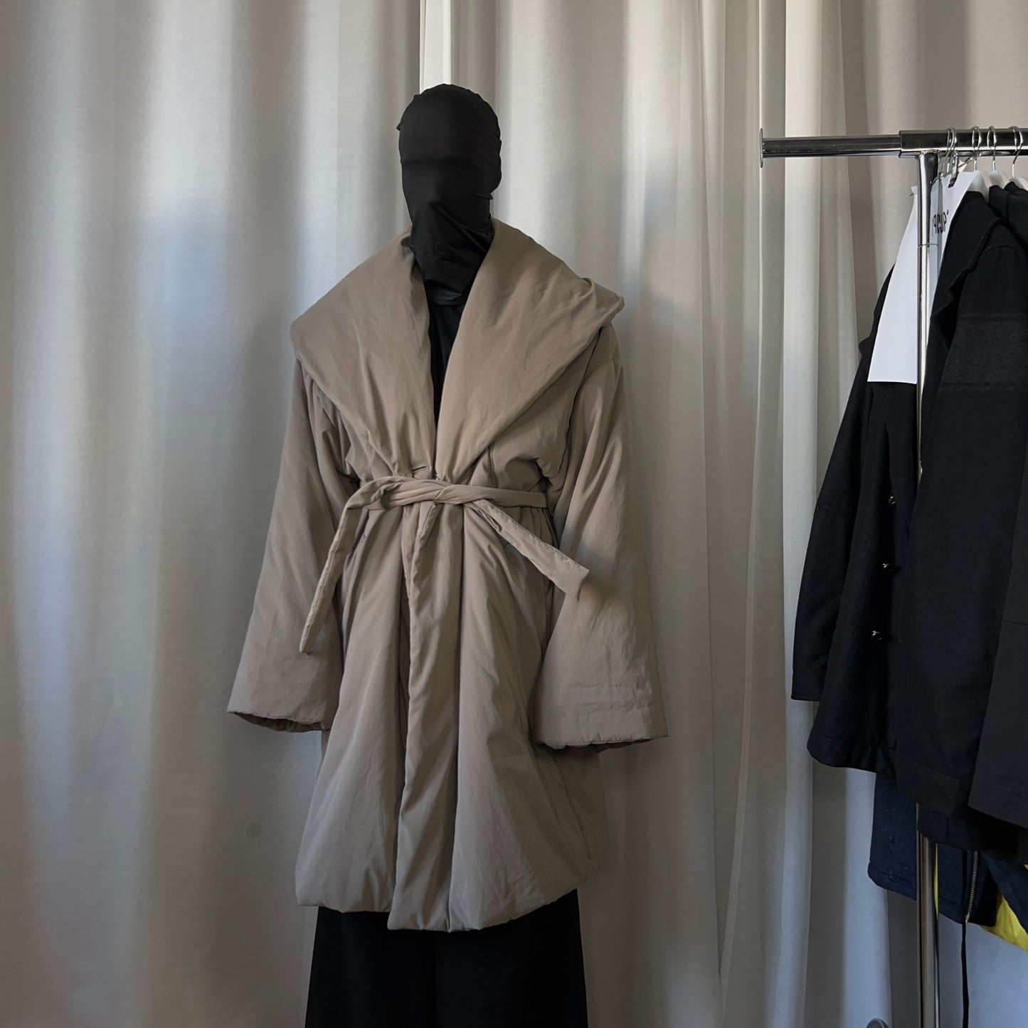 Jil Sander+ Padded Belted Shawl Coat