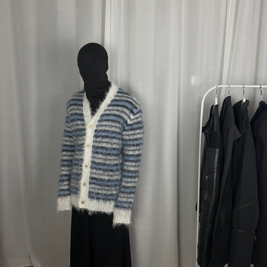 Marni Striped Mohair Cardigan - SS22