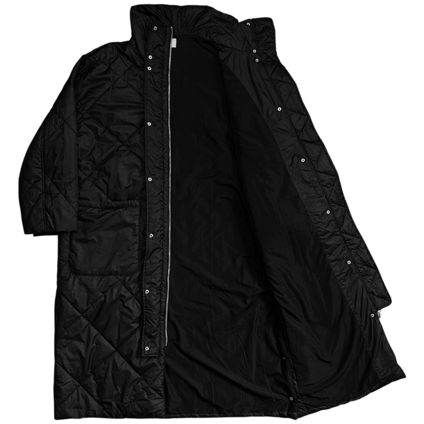 Dries Van Noten Quilted Snap Parka Coat - AW23
