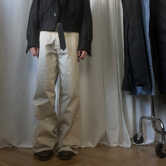 Balenciaga Wide Logo Tab Chino Trousers - SS18