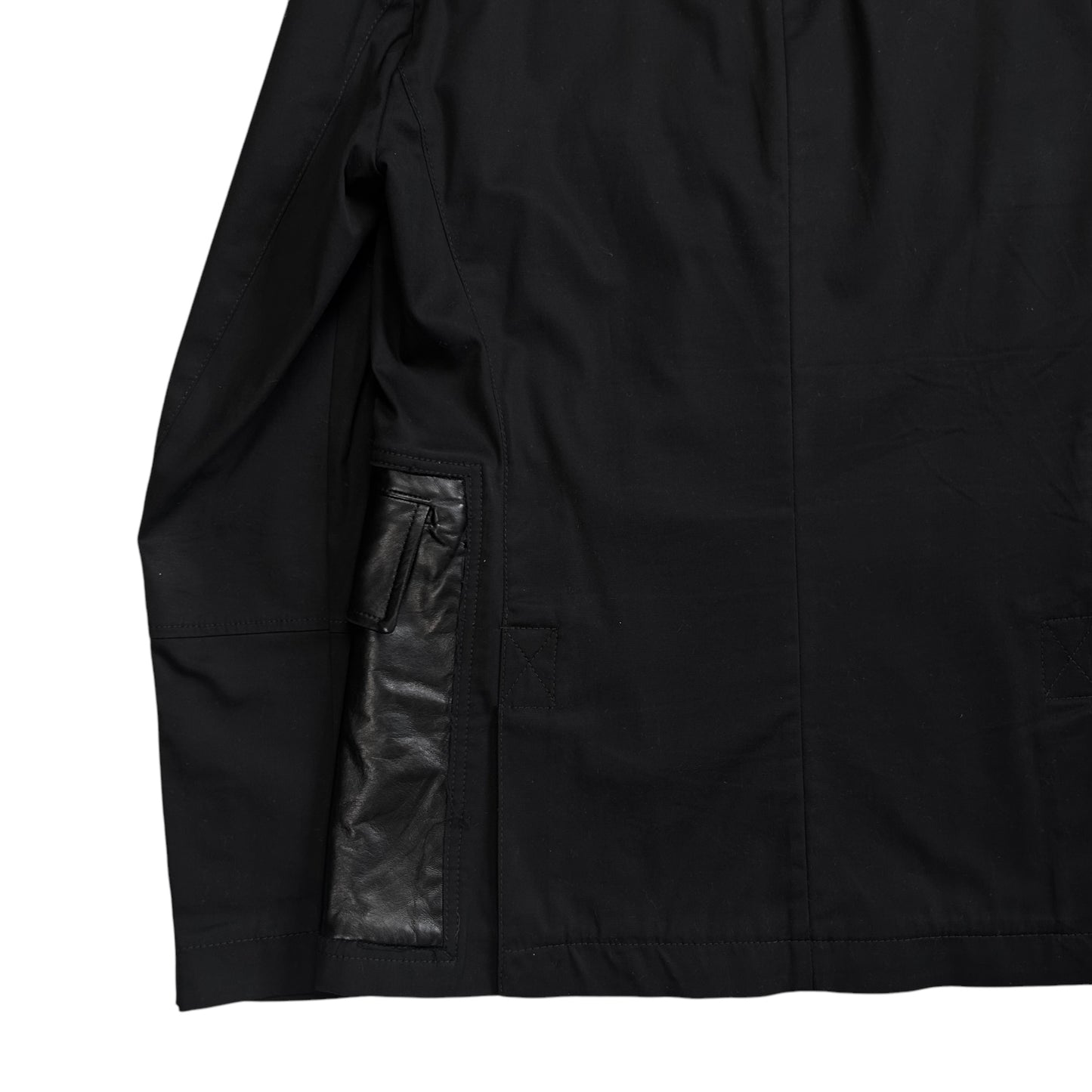 Dirk Bikkembergs Leather Pocket Blazer