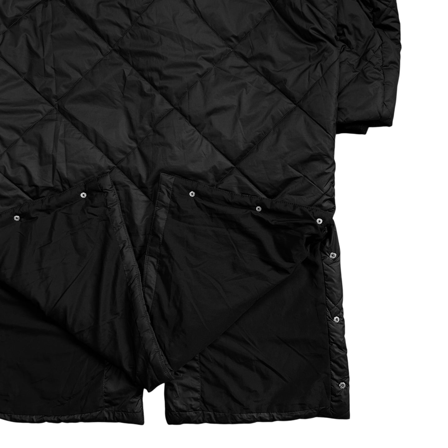 Dries Van Noten Quilted Snap Parka Coat - AW23