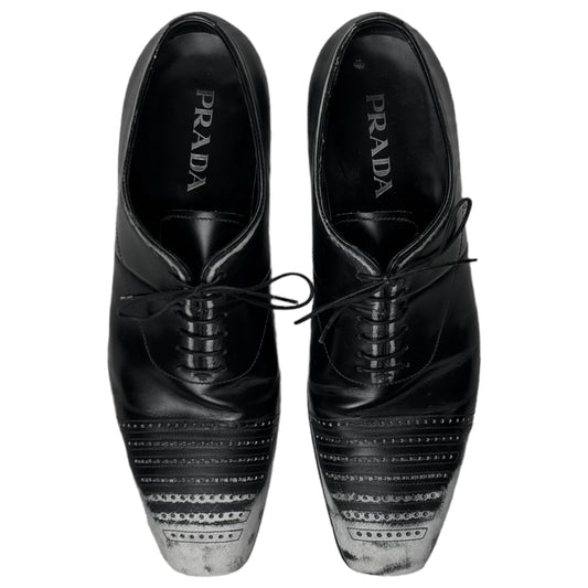 Prada Distressed Toe Derbies - AW07