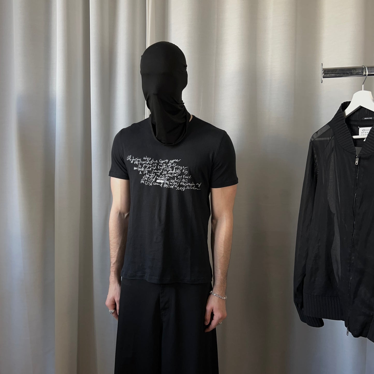 Ann Demeulemeester Poem Sample T-Shirt - SS24