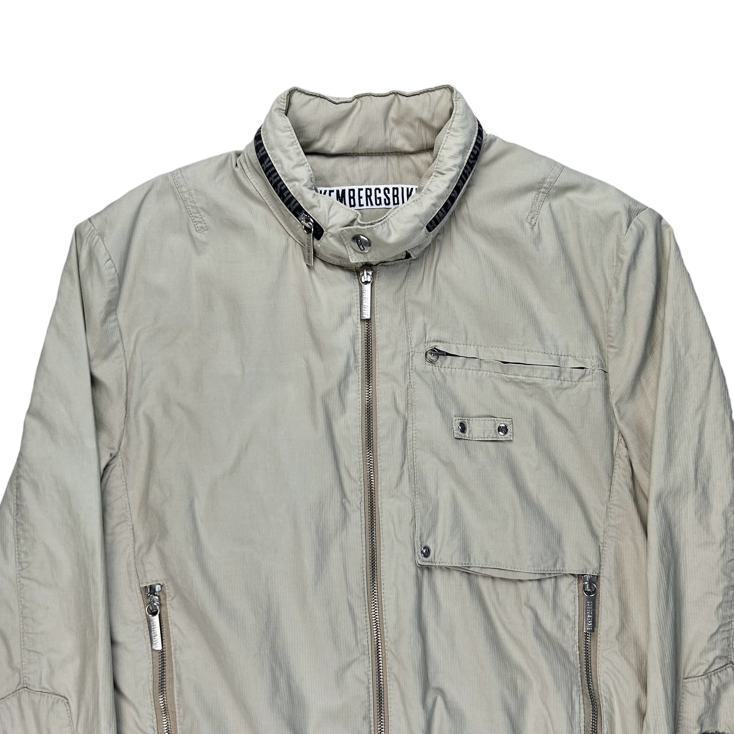 Dirk Bikkembergs Utility Zip Flight Jacket