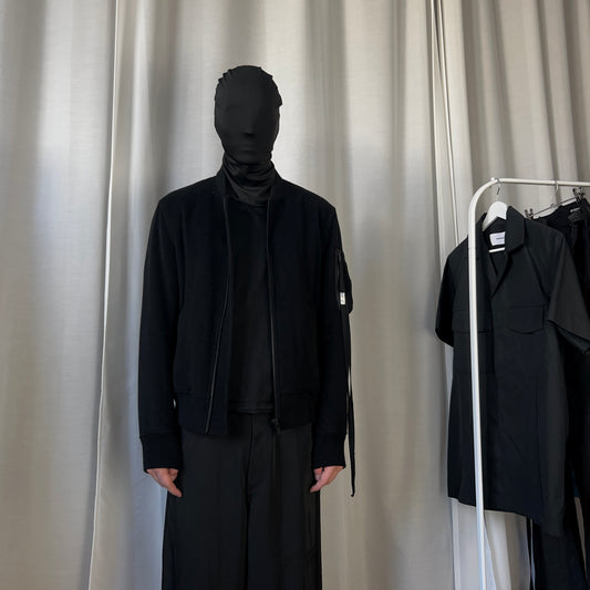 Ann Demeulemeester Barbara Wool Bomber Jacket - AW23