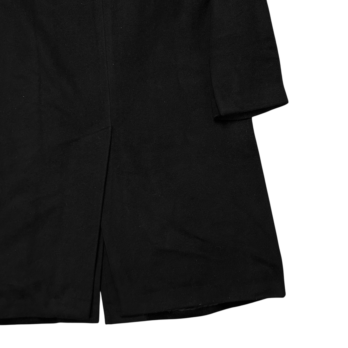 Balenciaga Panelled High Neck Wool Coat